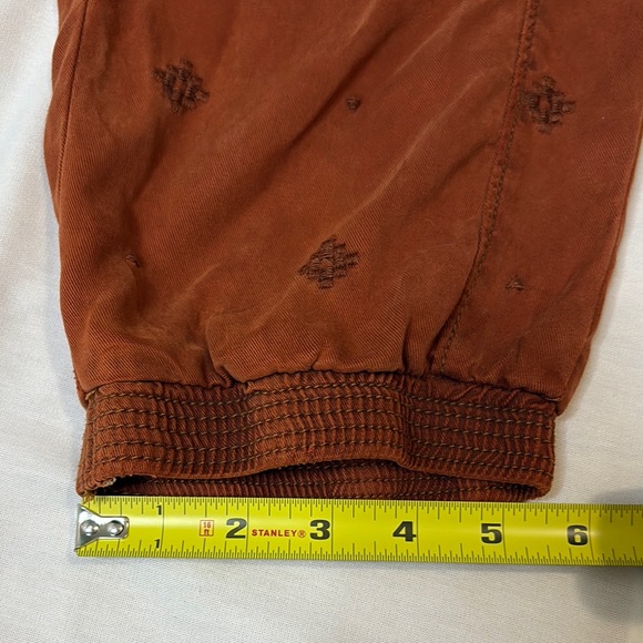 Anthropologie Rust Track Pants L - Picture 5 of 10